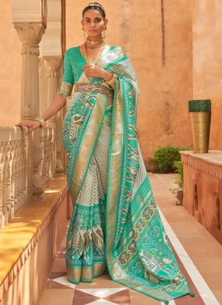 Green Colour NALANDA 2 REWAA New Latest Designer Exclusive Smooth Silk Saree Collection 557